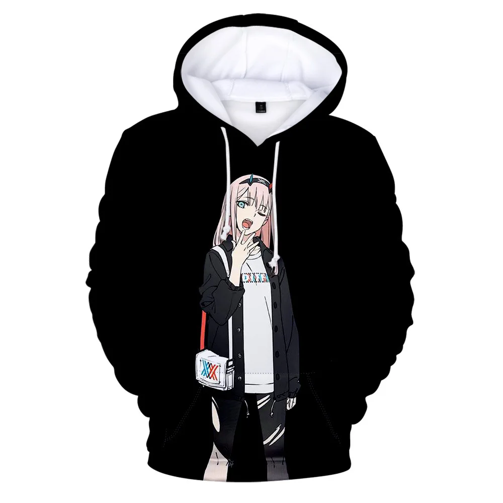 

Classic Darling In The Franxx 02 Zero Two 3D printed Hoodies Sweatshirts Men/Women Comfortable Sweatshirt Adult/Child Pullovers