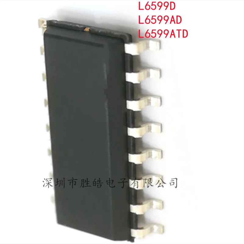 (5PCS)  NEW  L6599D 6599D / L6599AD 6599AD / L6599ATD   6599ATD  LCD Power Supply Chip  SOP-16   Integrated Circuit