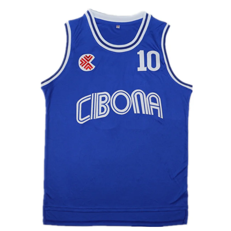 2024 Баскетбольные майки CIBONA 10 PETROVIC Шитье с вышивкой Спортивная одежда на открытом