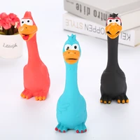 pets dog toys screaming chicken squeeze sound toy rubber chicken squeaky chew bite resistant toy puppy training interactive