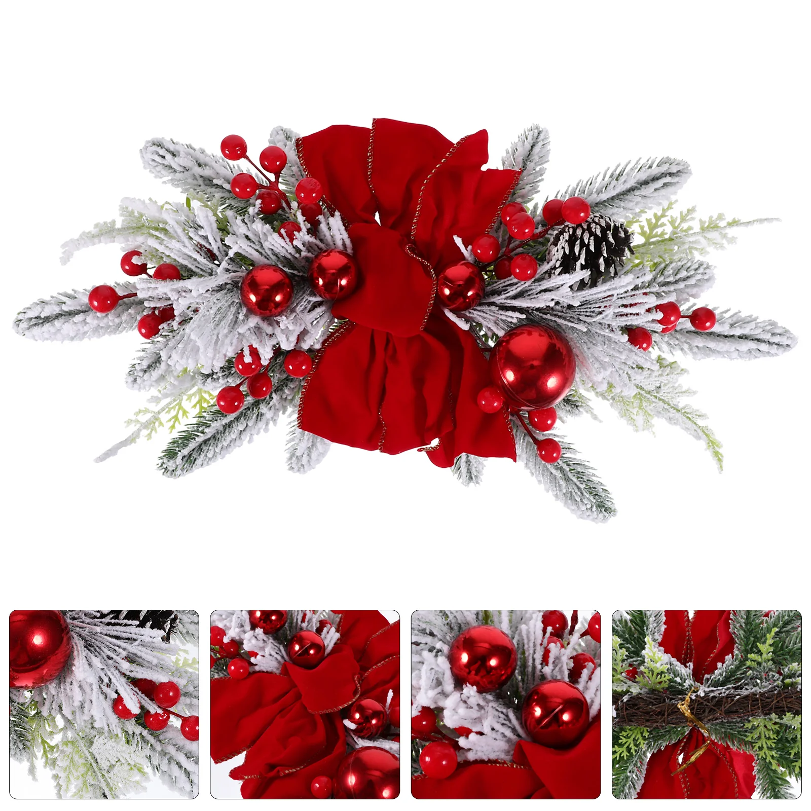 

Набор из 2 новогодних Подвесок в виде слезы