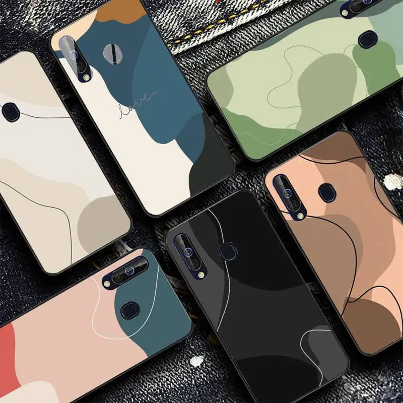 

Abstract Geometry Phone Case for Samsung A51 01 50 71 21S 70 31 40 30 10 20 S E 11 91 A7 A8 2018