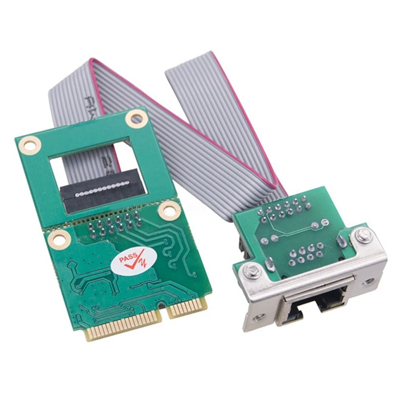 New Mini PCI-E Network Card 1000Mbps Gigabit Ethernet NIC Adapter RTL8111F PCI Express 10/100/1000M RJ45 LAN