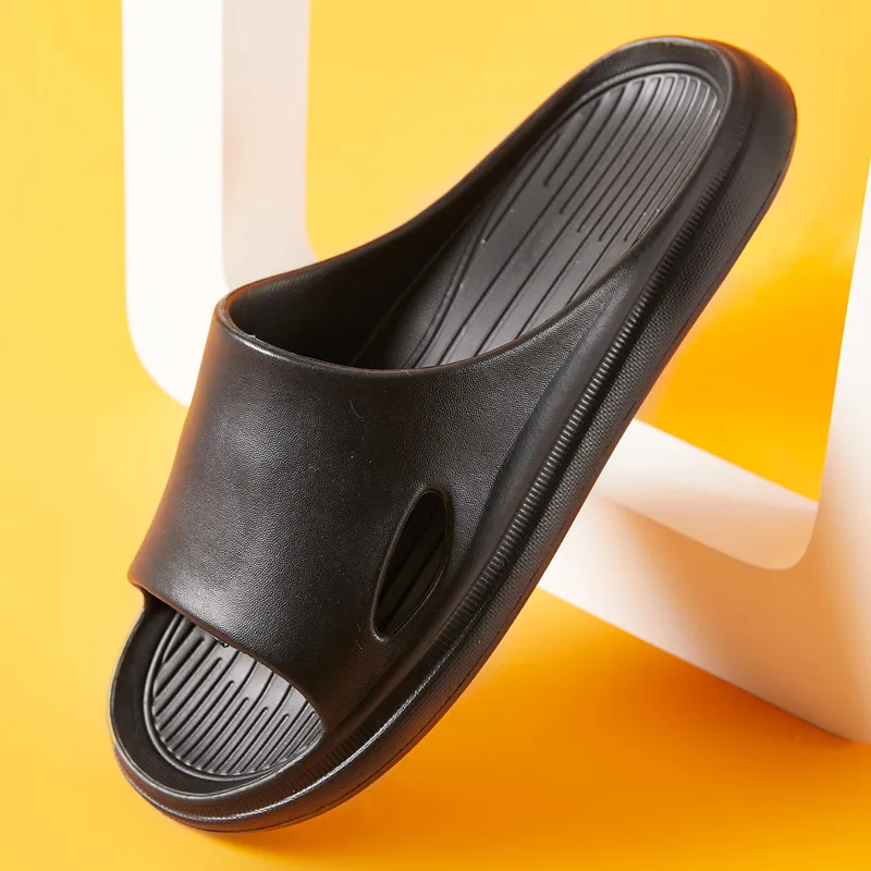 

Шлепанцы мужские/женские домашние, Эва, дышащие, для ванной комнаты, модные тапочки, летние сандалии