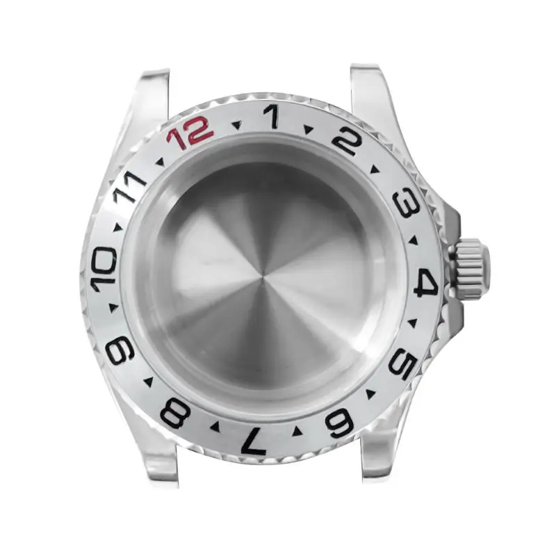 

40MM SUB Watch Case 20ATM Waterproof Sapphire Crystal Glass Case Fit MIYOTO 8215 2813 Automatic Movement 28.5mm Dial Men's Cases