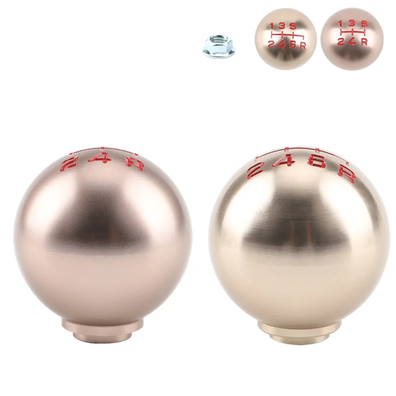 Универсальная автомобильная алюминиевая 5 6-скоростная ручка переключения