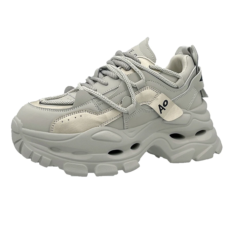 

Fashion New Women Running Sports Shoes All-Match Casual Shock-Absorbing Non-Slip Platform Breathable Sneaker Female