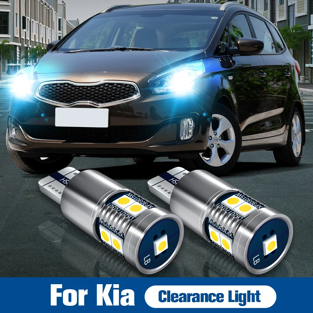 

2x LED Clearance Light W5W T10 For Kia Carens 1 2 3 4 Ceed Cerato Optima Picanto Proceed Rio Sedona Sorento Sportage Soul Venga