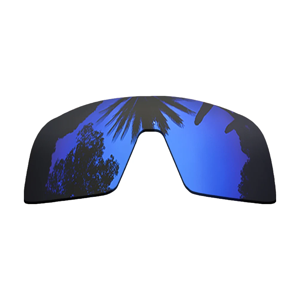 Фиолетовые зеркальные поляризационные сменные линзы для оправы солнцезащитных