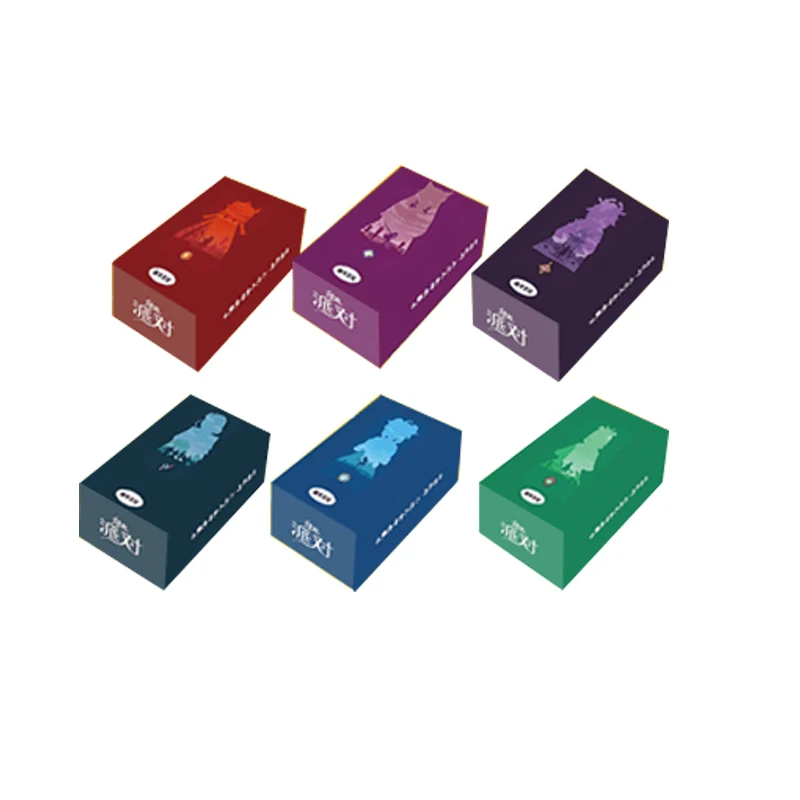 

1 коробка ослепительный вечерние розовый Таро карты Коллекция аниме-открытки бустер коробка PR карты Подарочная Игрушка Дети игральные карты подарочная коробка