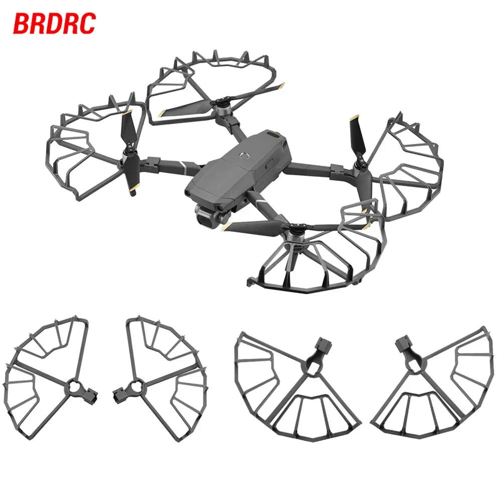 

BRDRC New Fully Enclosed Propeller Guards for DJI Mavic 2 Pro/Zoom Drone Blade Props Protector Cover for DJI mavic 2 Accessories