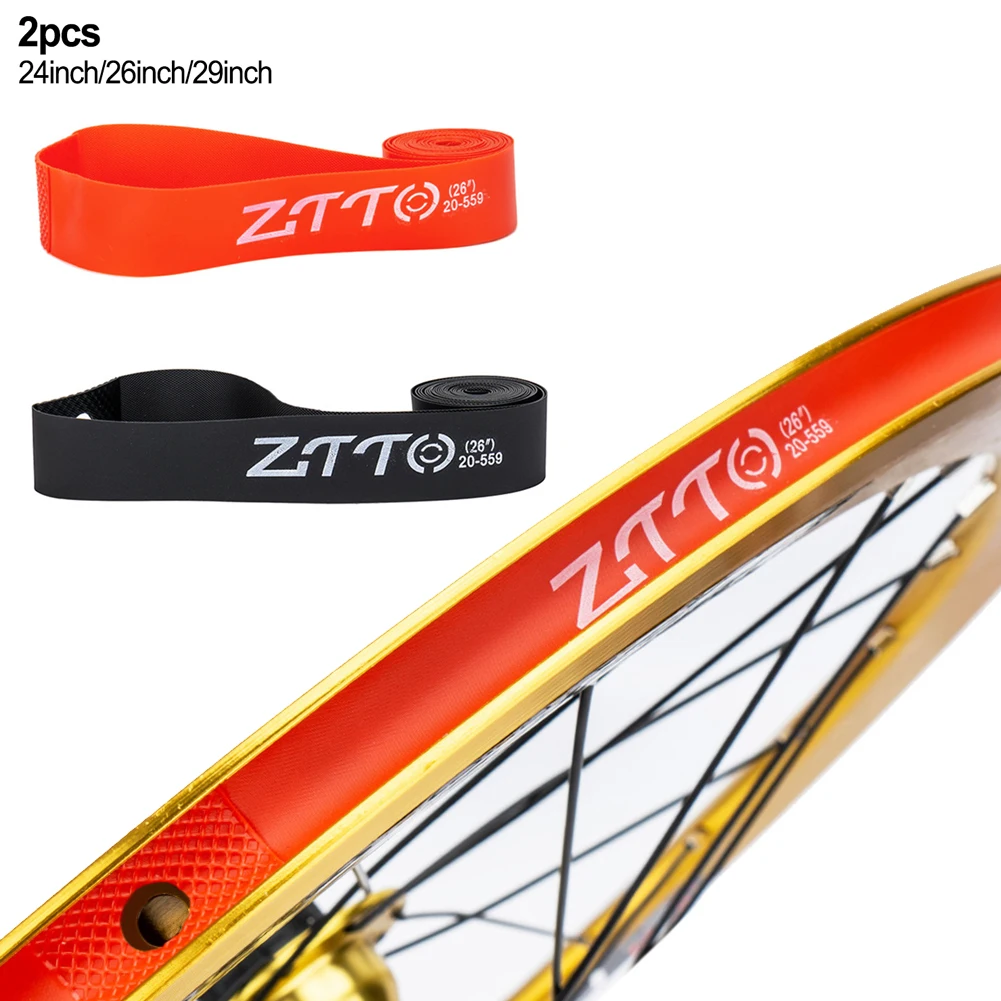 

2pcs Bicycle Rim Strip Tire Liner Tube Protector Mountain Road Bike Tubeless Velg Tape 10M PVC Rim Tapes Strips Cycling Parts