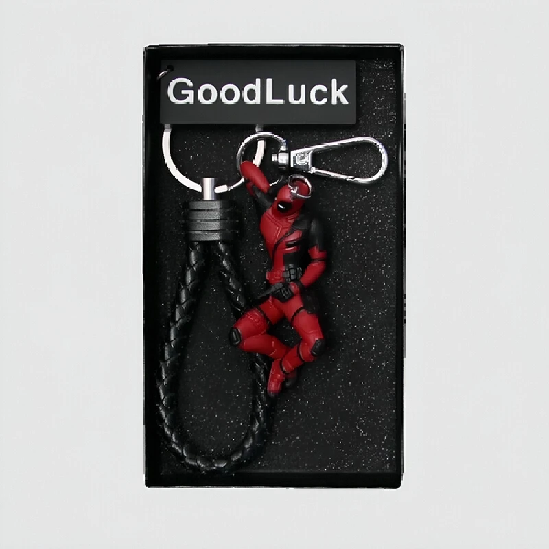 Новинка 2024 кукла с персонажем Дэдпула креативный Брелок подвеской в сумку