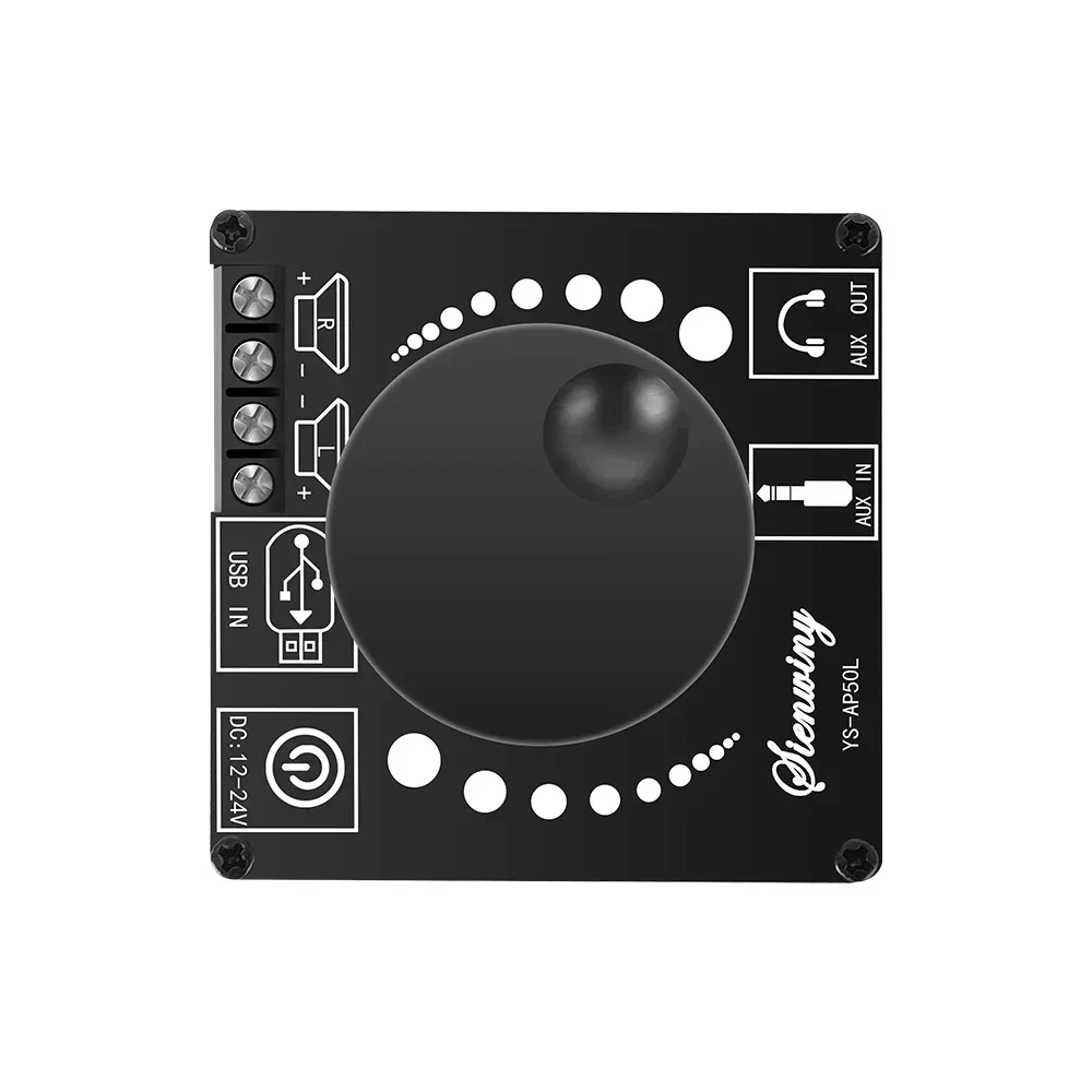 YS-AP50L CS8673E плата усилителя мощности двухканальный Bluetooth-совместимый 5.1 стерео