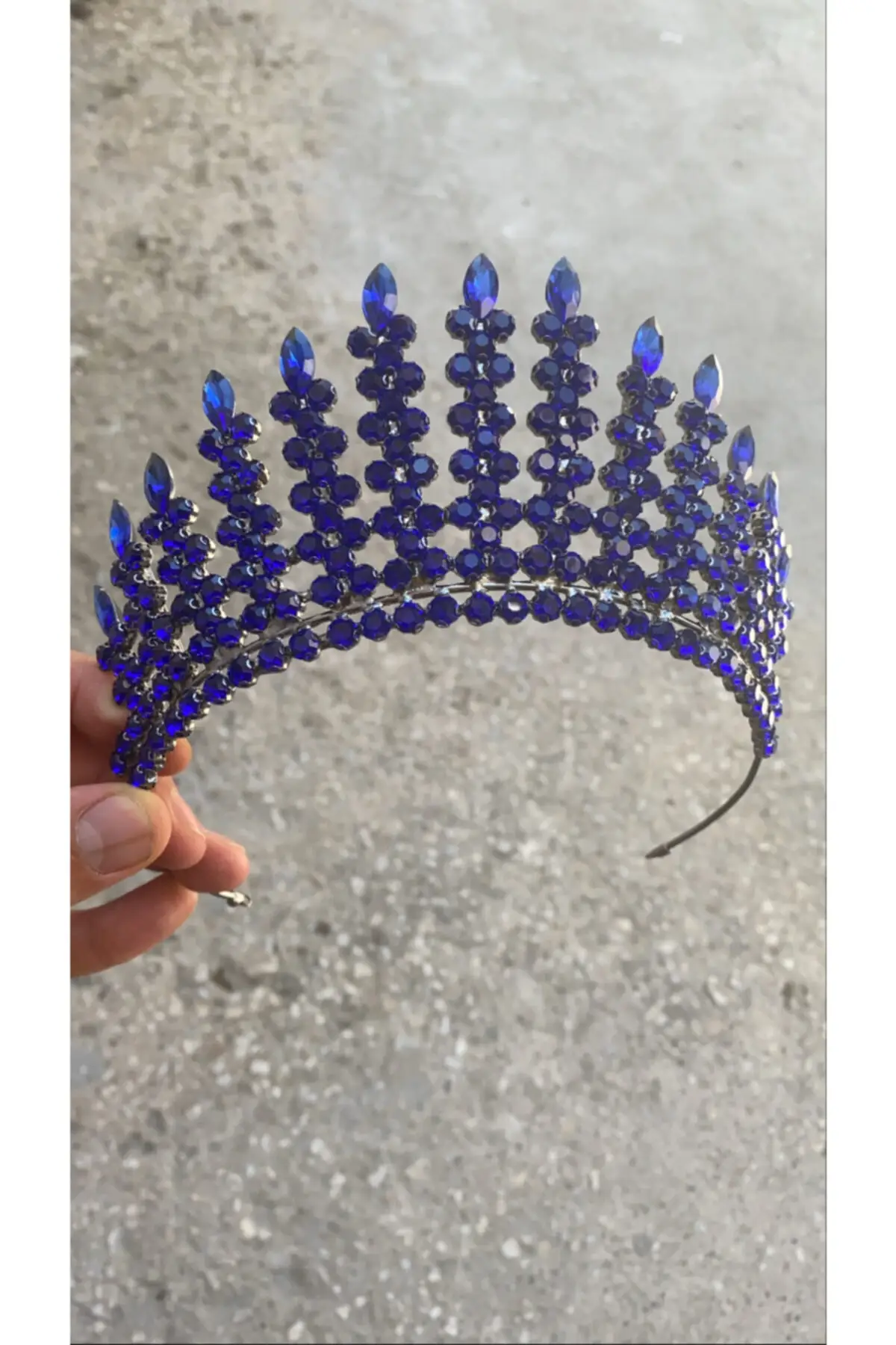 

Bridal Accessories Bridal Crown Bridal Accessory antalite Plated Blue Wedding Handmade For Bride And Bridesmaids