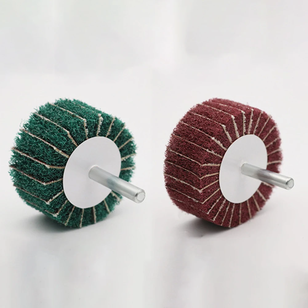 

1PC 40/50mm 6mm P120/P240 Grit Polishing Flap Wheel Sanding Abrasive Mop For Cleaning Sanding And Burnishing