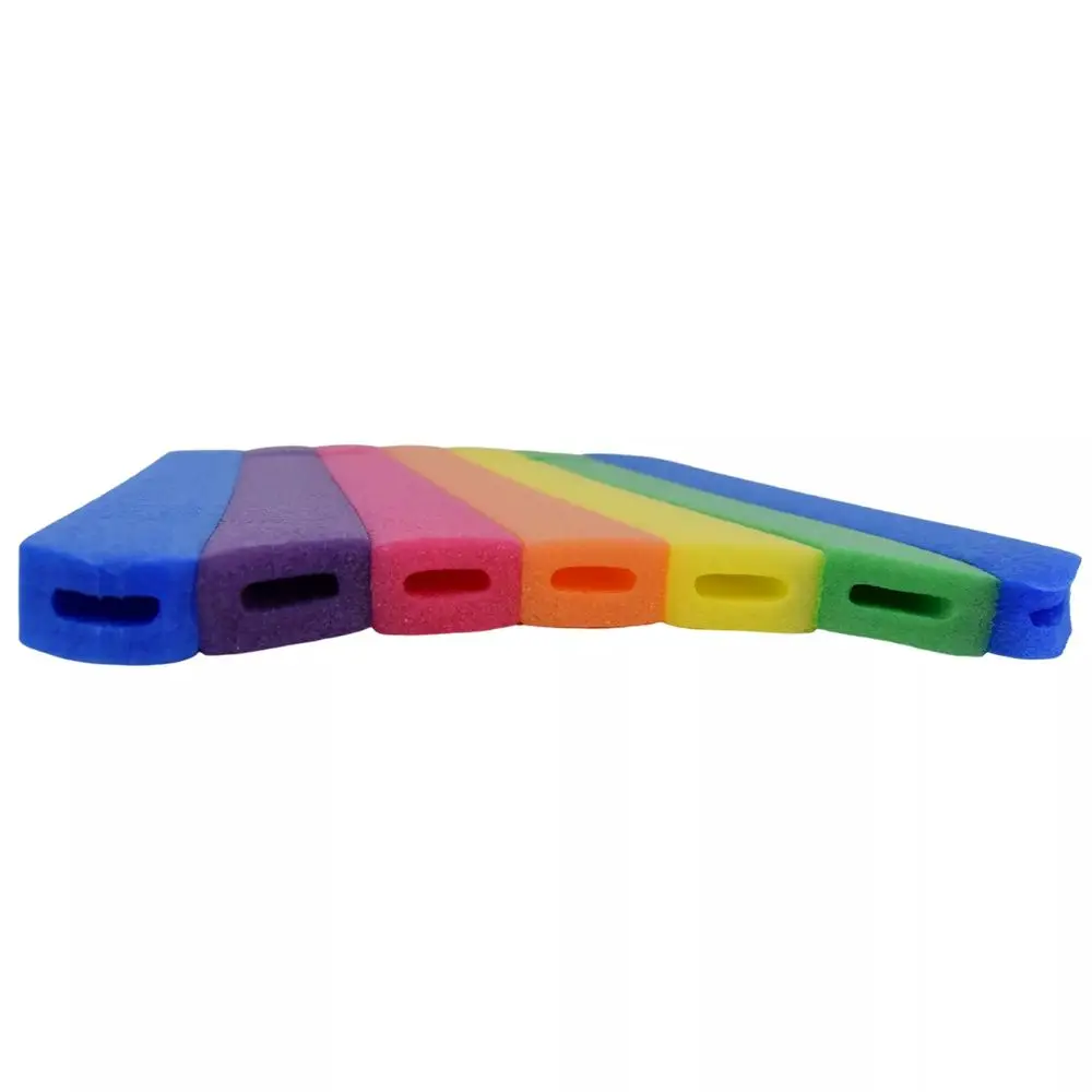 Тренировочная доска для детей и взрослых пенопластовая радужного цвета плавания