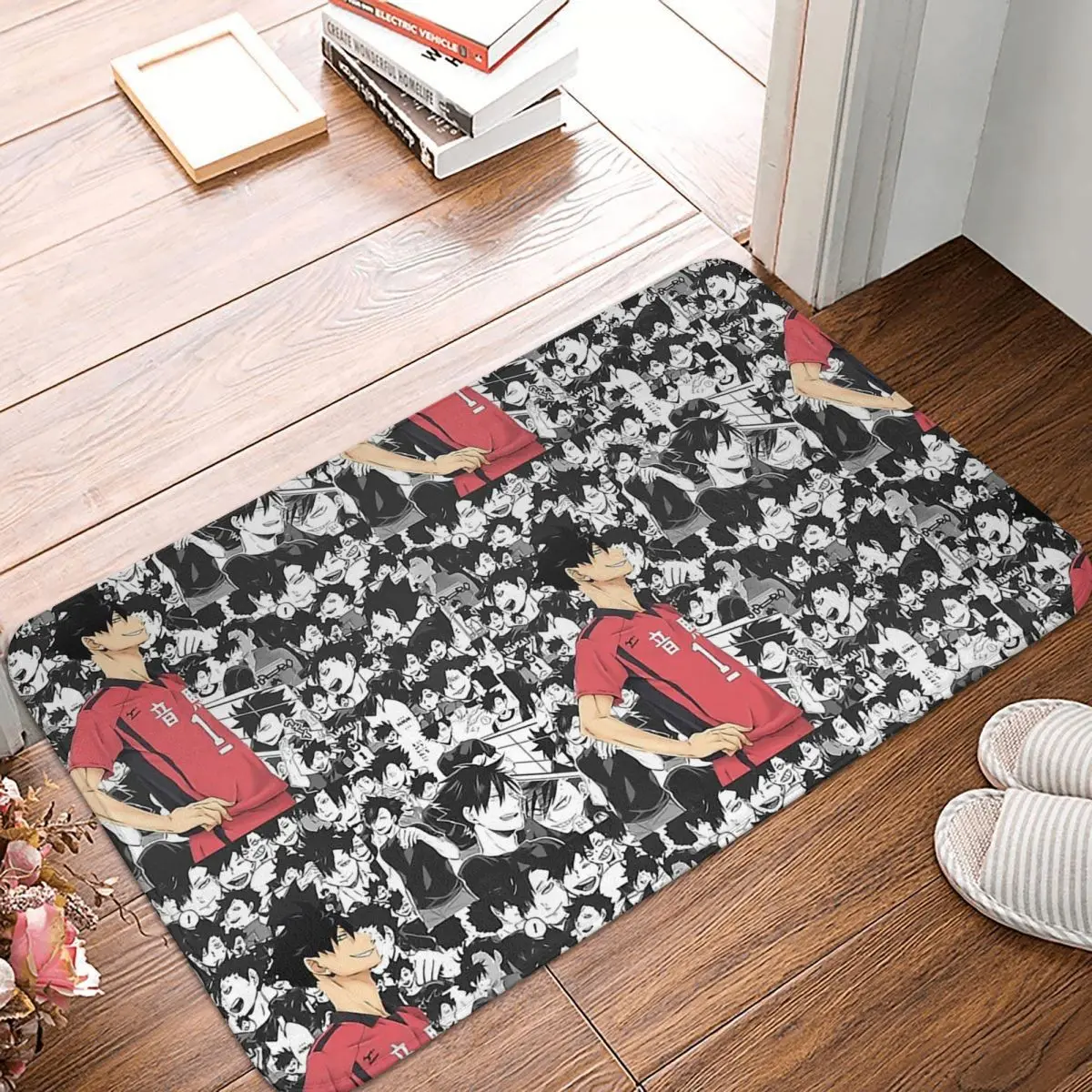 

Haikyuu Shoyo Tobio Kei Toru Anime Haikyu Bedroom Mat Kuroo Doormat Kitchen Carpet Balcony Rug Home Decoration