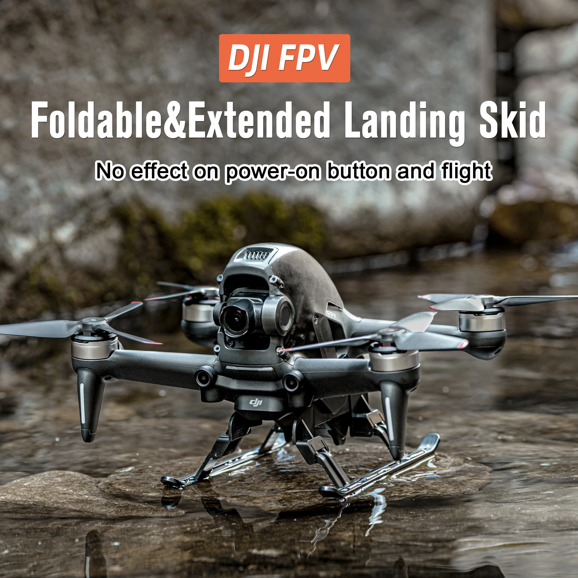 

Складной и расширенный посадочный шасси для DJI FPV посадочное шасси удлиняющий штатив с защитой от падения складные быстросъемные аксессуары для дрона