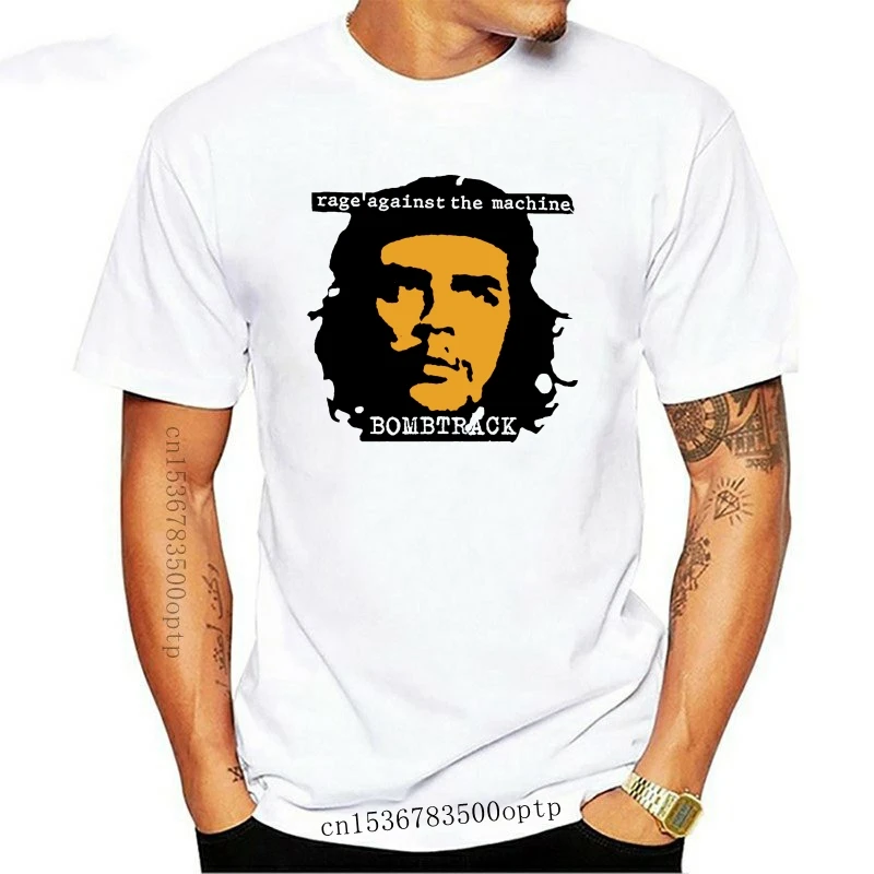 

New Rage Against The Bombtrack Ratm Audioslave Che Guevara 2021 Red T Shirt Printed T Shirt Men T Shirt 2021 Style