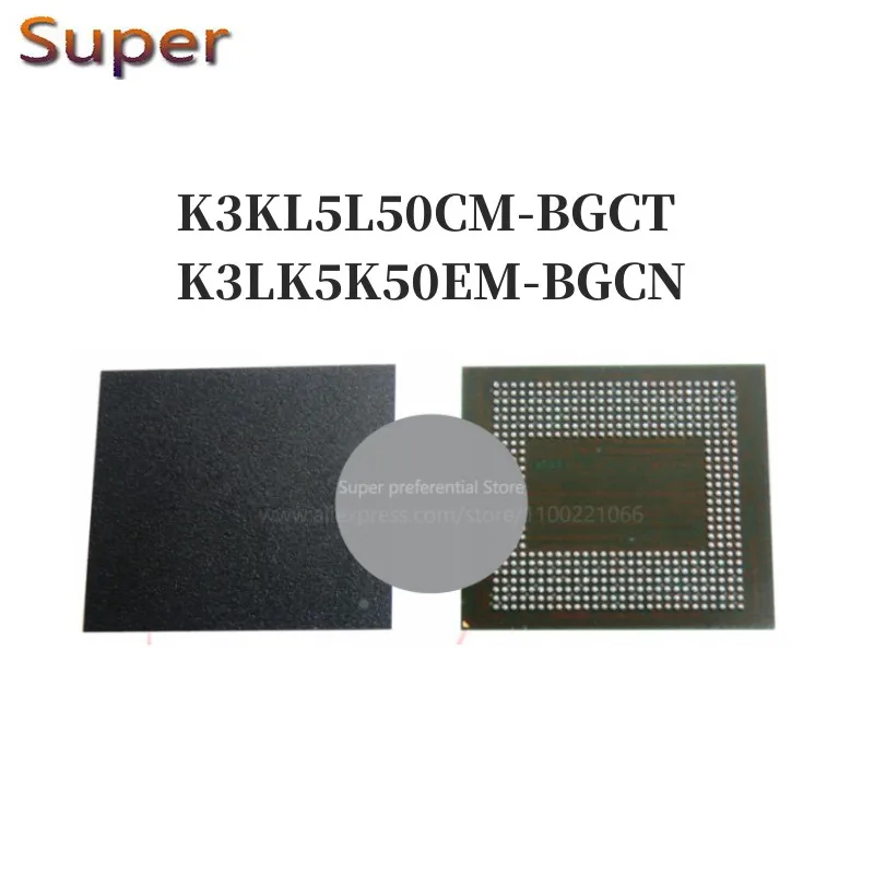 

1 шт. K3KL5L50CM-BGCT 496FBGA LPDDR5X 7500 Мбит/с 16 Гб
