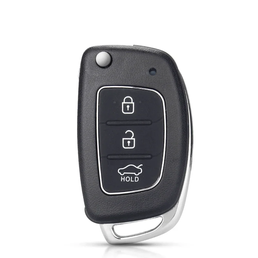 

KEYYOU 10 шт. флип-чехол для дистанционного ключа автомобиля 3/4B для Hyundai Solaris ix35 ix45 ELANTRA Santa Fe HB20 Verna HY15/HY20/TOY40 Blade