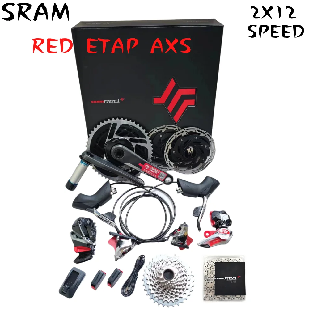 Sram красный этап AXS HRD 2x12-ступенчатый дисковый тормоз группы на 46-33/48-35/50-37 sram