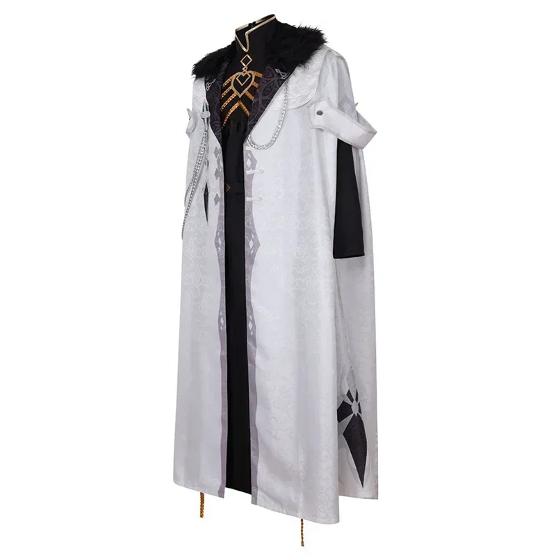 Игра Genshin Impact II Capitano Капитан Косплей Костюм Накидка для взрослых унисекс Униформа