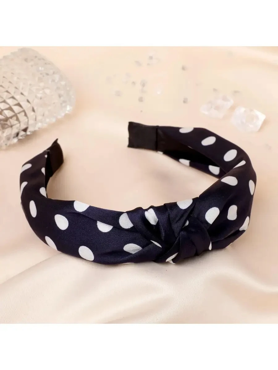 Зристая повязка на голову женская заколка для мытья лица 2024 сетевая красная с