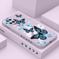aurora butterfly phone case for oppo a54 a74 a31 a33 a53 a72 a83 a92 a7 a5s a3s a12 a15 a15s a16 4g 5g a9 a5 4g 5g cover