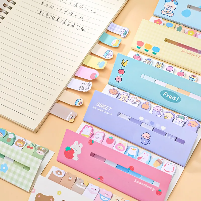 

cartoon animals note paper cute Sticky notes creative bookmark self-adhesive note paper school supplies message sticker Repeat