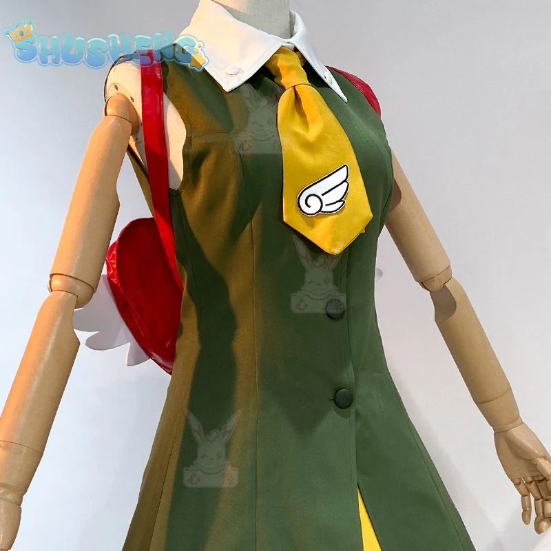 Cardcaptor Сакура Косплей CCS Киномото Костюм Молодежная Милая Униформа Кампуса JK