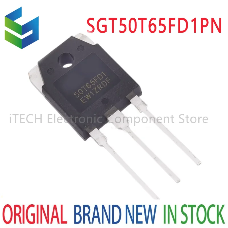 

1PCS SGT50T65FD1PN 50T65FD1 50A 650V TO-3P IGBT 100% NEW