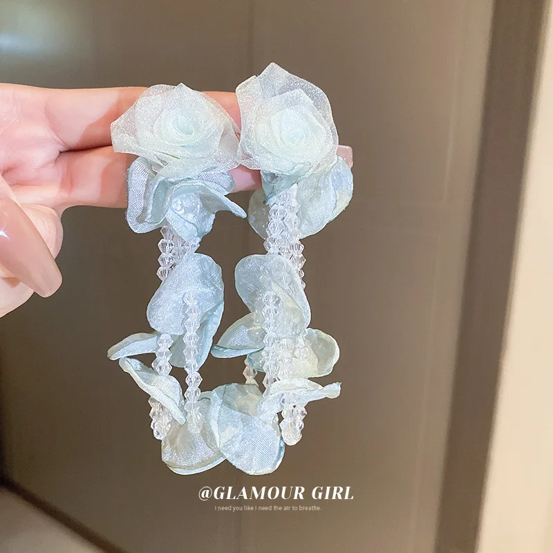 Женские серьги-подвески в богемном стиле