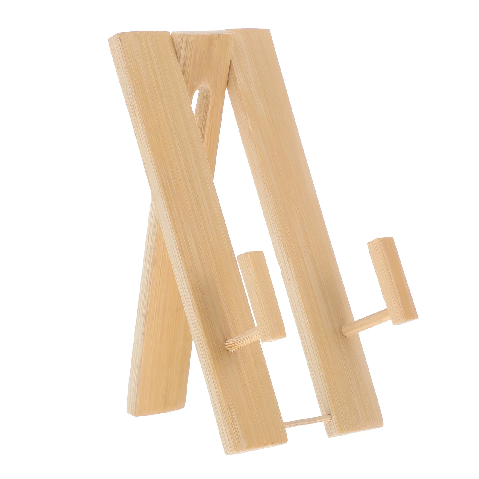 

Fan Bracket Display Base Decor Crafts Stand Wood Storage Miss Foldable Handheld