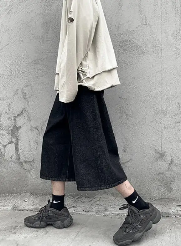 Pants Men Summer Casual Jeans Loose Denim Pants Men's Thin Pants Men's Jeans Multicolor