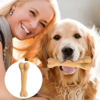 dog chew toy teeth grinding fun stress relief interactive dental care bone shape dog training tools practical funny dog supplies
