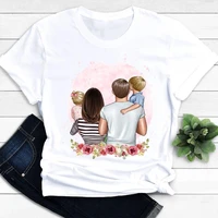sweet family mother mom women clothing short sleeve graphic tee t shirts female ladies fashion casual summer tshirt clothes