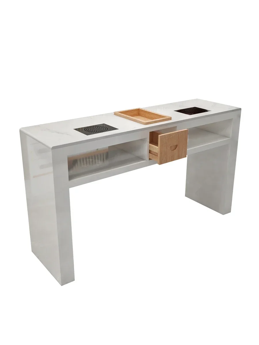 Стол для ногтей из массива дерева в стиле ретро профессиональный эстетический