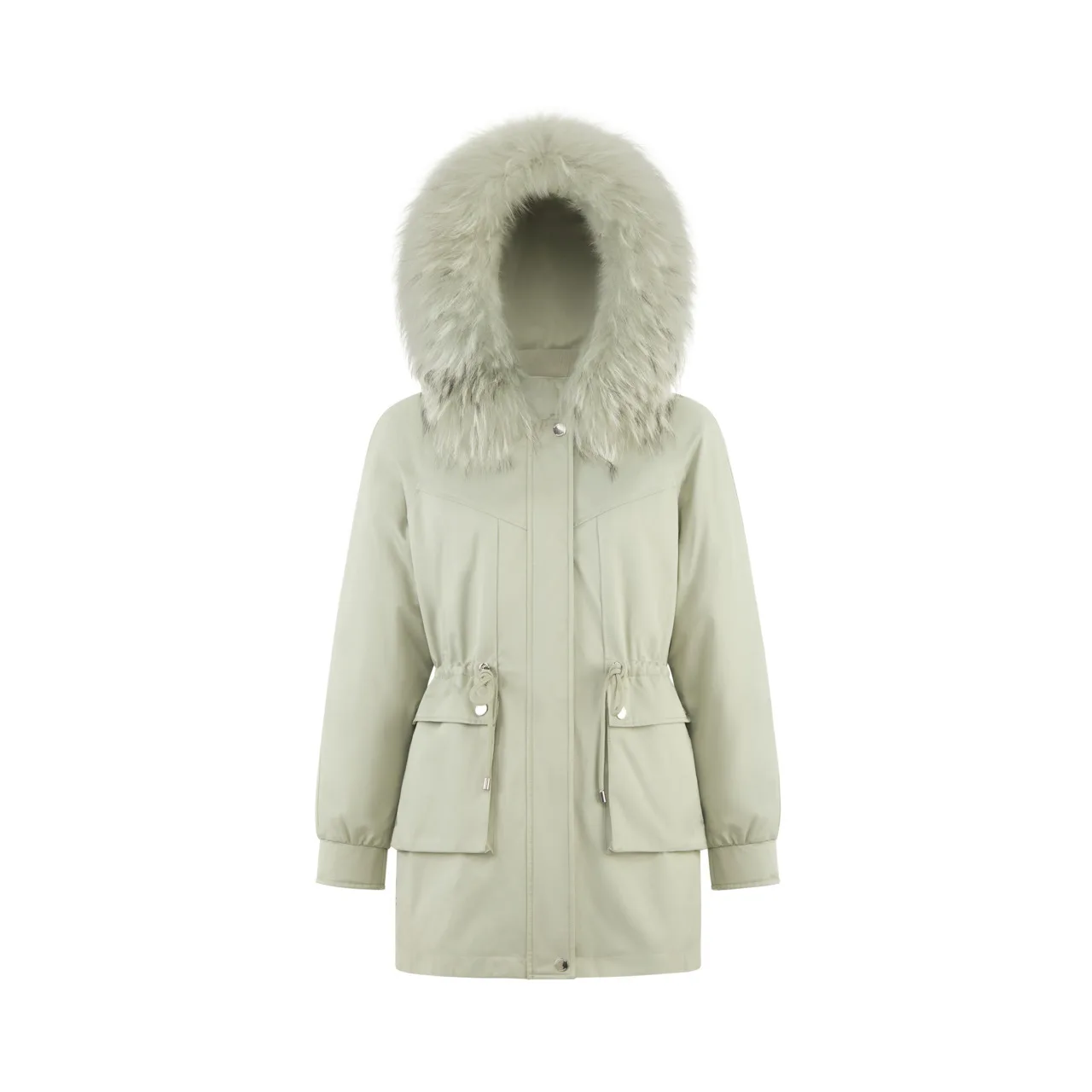 Женский пуховик BOSIDENG со съемной подкладкой