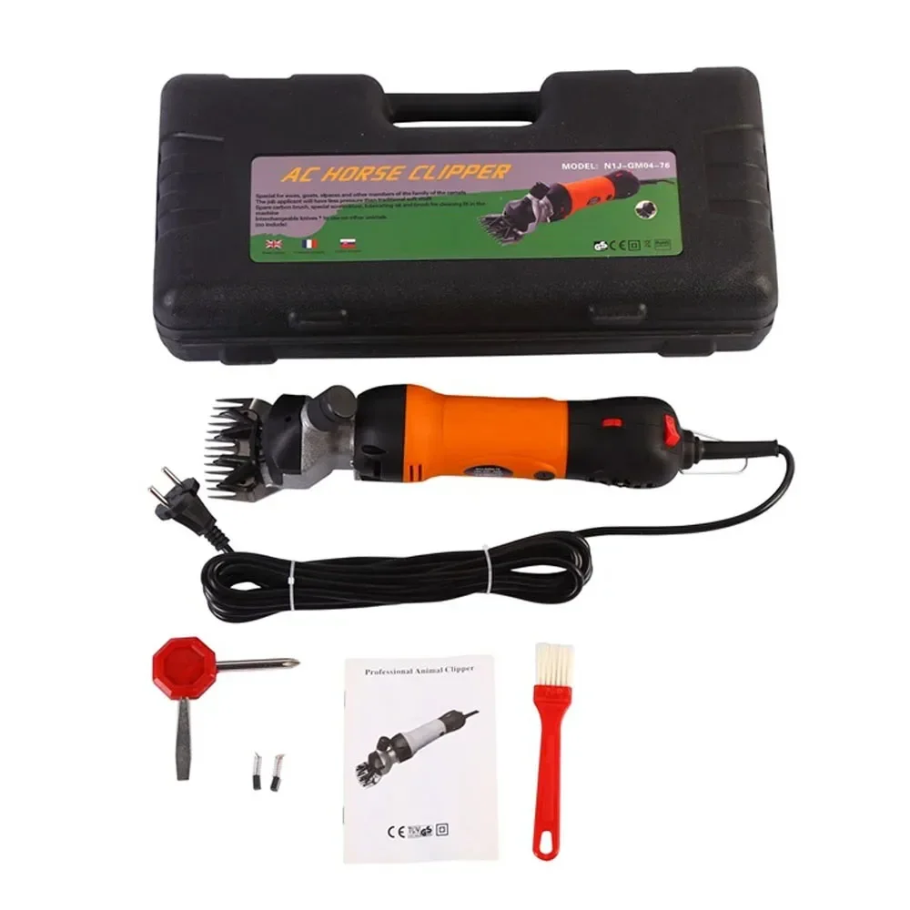 Электрические ножницы для стрижки овец 690 Вт 6 скоростей машинка волос коз шерсти