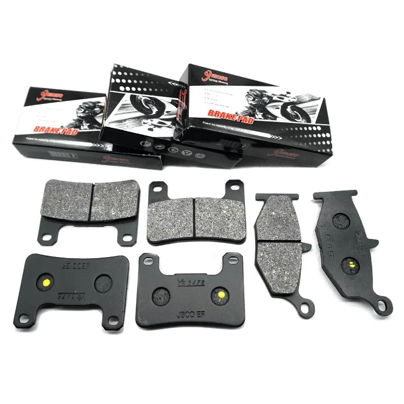 

Для SUZUKI GSX1300R Hayabusa 2008 2009 2010 2011 2012 GSX1300RZ GSX 1300 RZ R комплект передних и задних тормозных колодок для мотоцикла