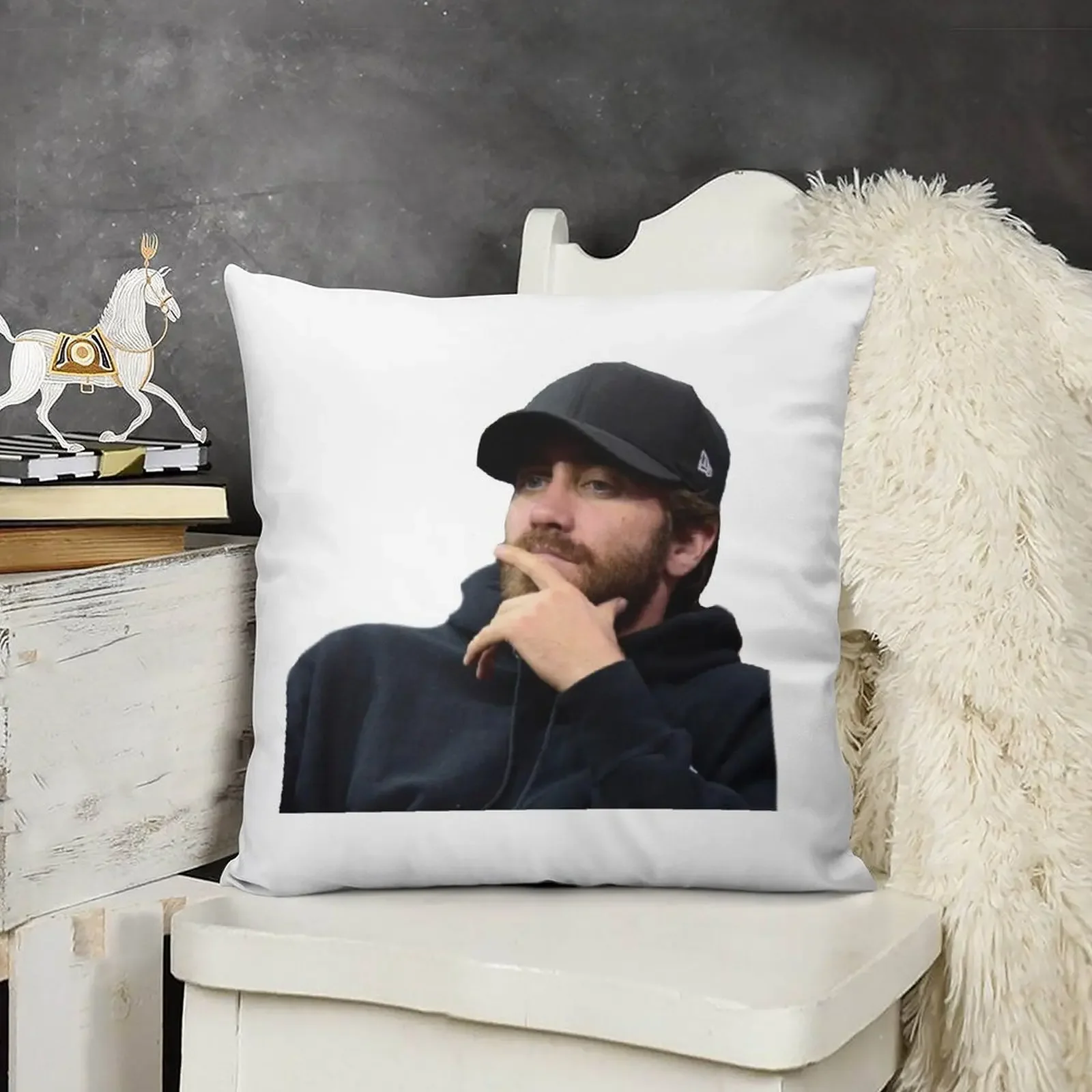 Чехол для подушки с изображением Джейка Gyllenhaal