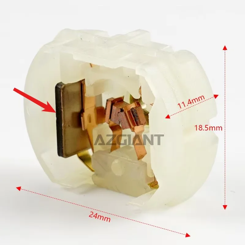 

Универсальная крышка заднего подшипника, часть двигателей FC-280SC для Ford, honda, Toyota, держатель угольной щетки, держатель угольной щетки