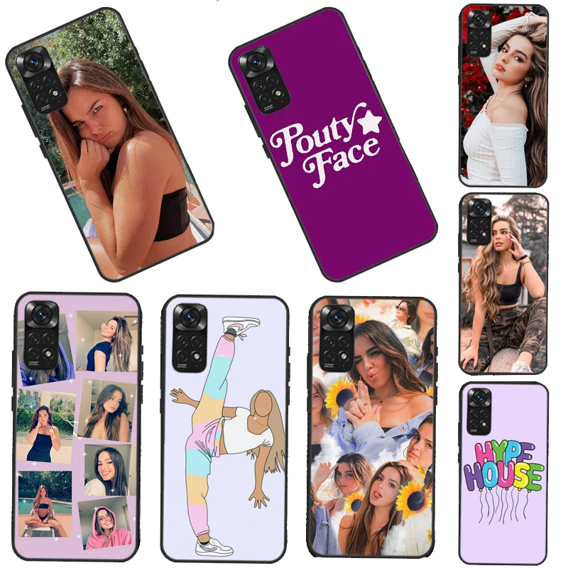 Чехол Addison Rae для Xiaomi Redmi Note 11 10 9 7 Pro 10S 9S 8T Redmi 10 10A 10C 9A 9C 9T, мягкая задняя крышка