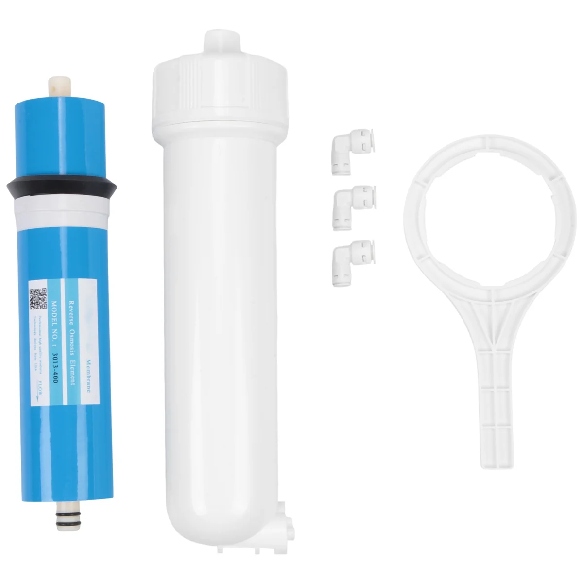 

400 GPD RO Reverse Osmosis Membrane,1/4inch Quick-Connect Fittings,for Under Sink Home Drinking RO Water Filter System