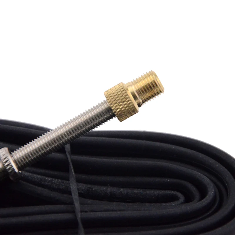 Конвертер адаптера клапана из латунного Преста/Склаверанда/Французского клапана в Шрадер/американский FV AV трубку аксессуары велосипеда.