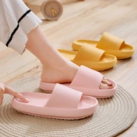 women thick platform house slippers cloud slippers soft sole indoor sandals summer bathroom non slip flip flops chaussure femme