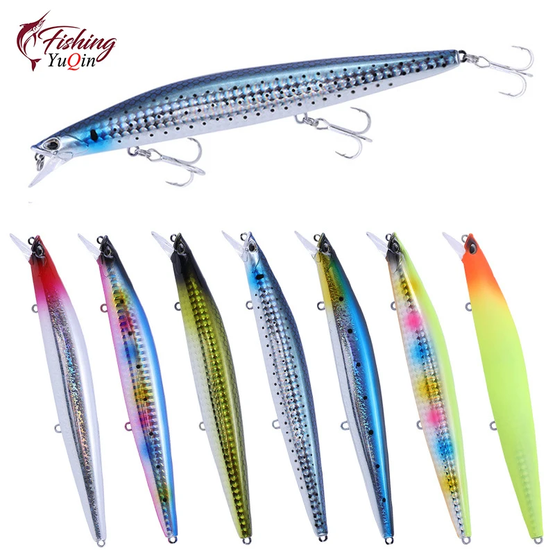 145mm 23g Fishing Lure Minnow Wobbler Long Cast Floating Spring Weight Transition Artificial Hard Bait Sea Fishing Bass Bait