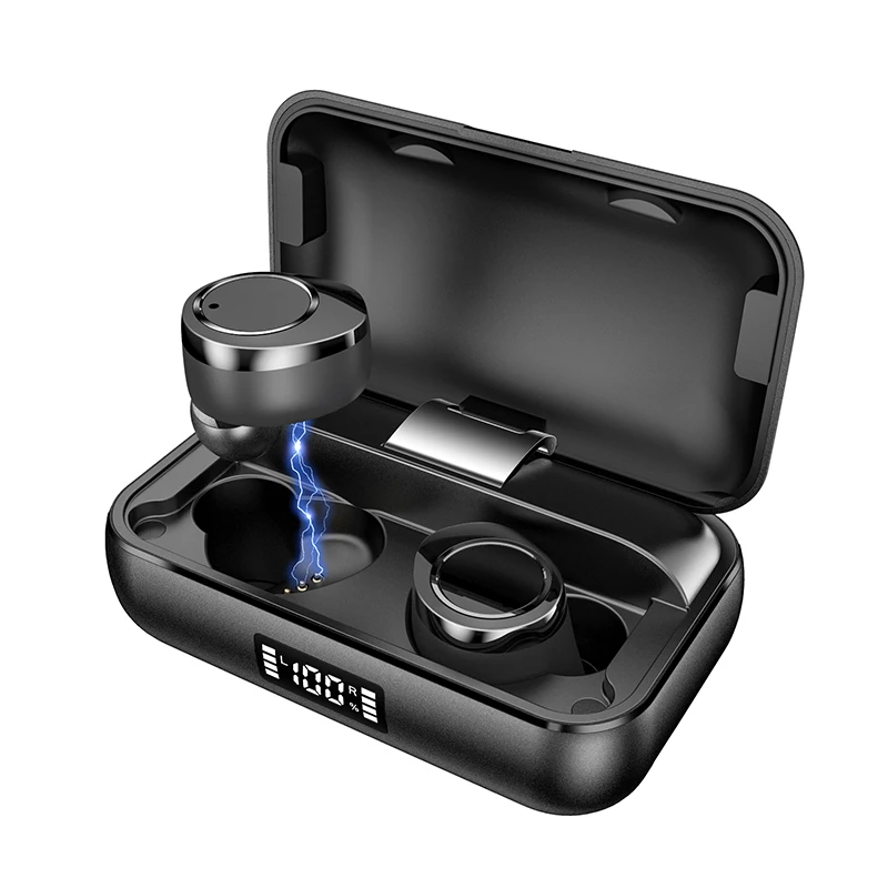 

X13 TWS Stereo Wireless Earphones Bluetooth 5.0 Headphones 3500mAh True Earbuds Smart 120H LED Display Charging Case Headset